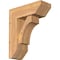 Ekena Millwork Westlake Slat Smooth Bracket w/ Offset Brace, Western Red Cedar, 7 1/2"W x 20"D x 24"H BKT0806X20X24WTL06SWR - alternate 1